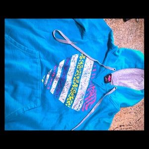 Girl’s hoodie beautiful colors Med 7-9